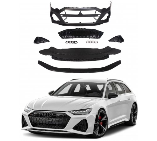 Audi RS6 stiliaus bamperis nuo 2019